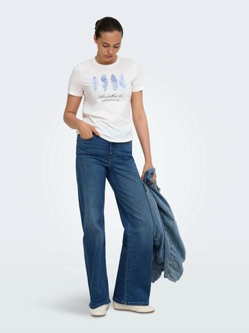 ONLY Shirt 'ONLDREAMER' in Wit
