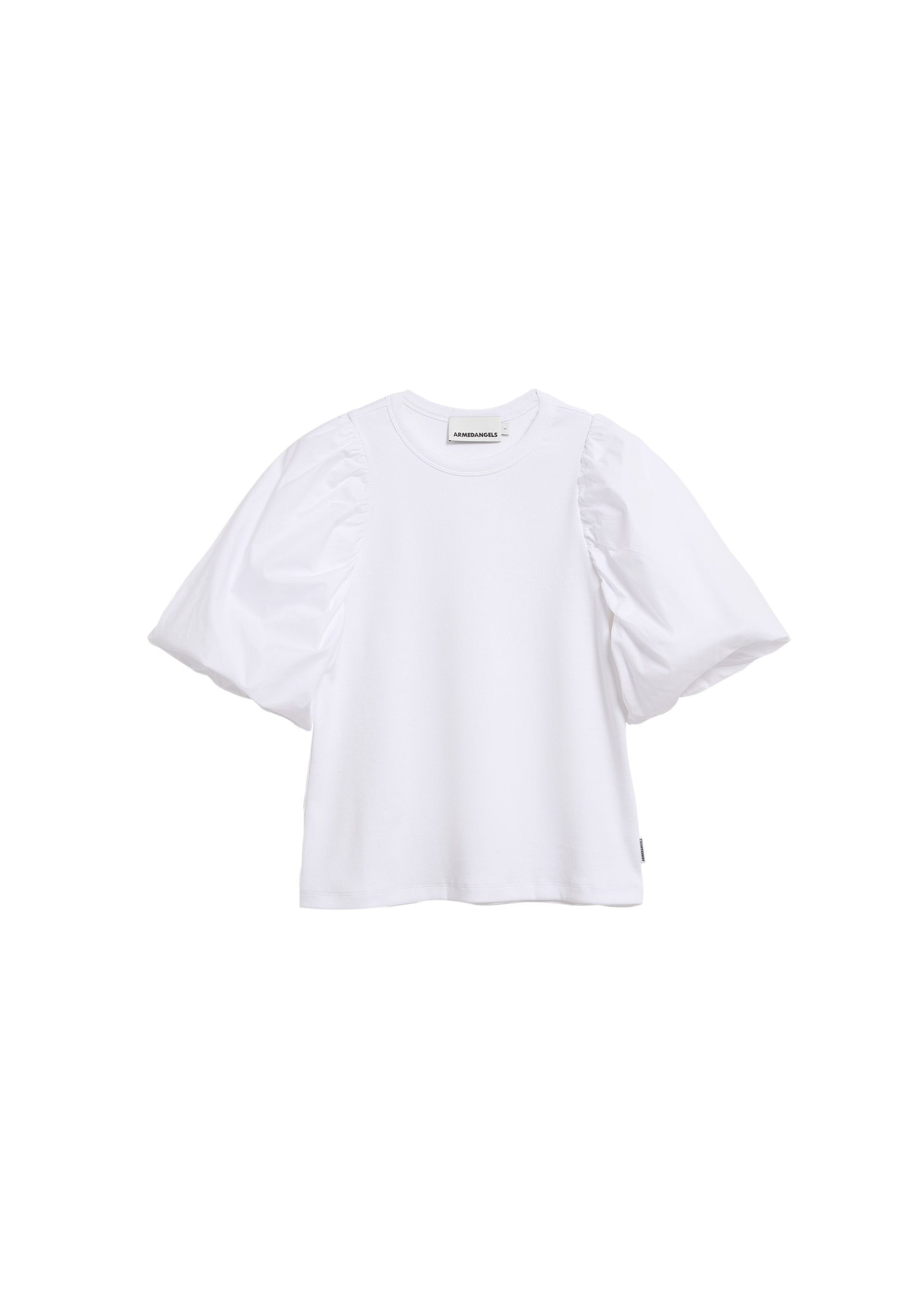 ARMEDANGELS Shirt in Wit: voorkant