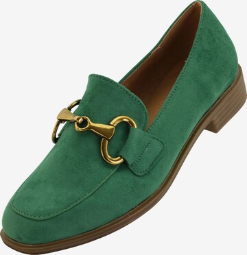 Palado Classic Flats 'Nyliss' in Green: front