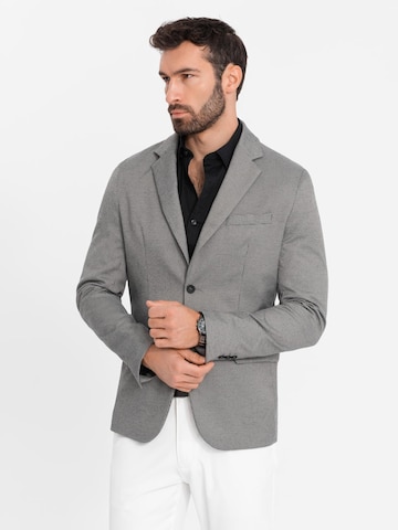 Ombre Regular fit Blazer in Grey