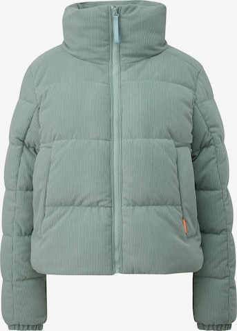 QS Winterjas in Blauw: voorkant
