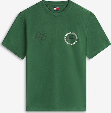 Tommy Jeans Μπλουζάκι σε πράσινο: μπροστά