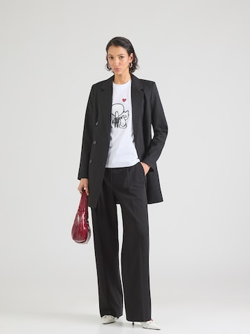 T-shirt 'IKON VALENTINE' Karl Lagerfeld en blanc