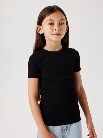 T-Shirt 'NKFNAKAL' NAME IT en noir : devant
