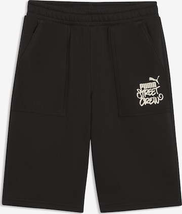 PUMA Shorts 'MID 90s' in Schwarz: Vorderseite