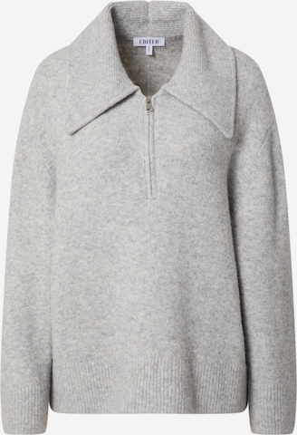 Pullover 'Kimora' di EDITED in grigio: frontale