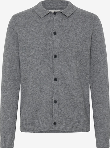 BLEND Strickjacke 'BHBRANKO' in Grau: Vorderseite