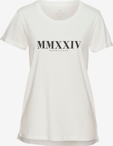 Herrlicher Shirt in White: front