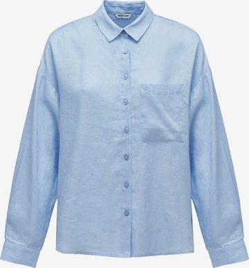 Chemisier Salsa Jeans en bleu : devant