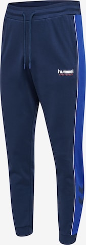 Effilé Pantalon Hummel en bleu