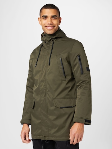 Parka di mezza stagione di ESPRIT in verde: frontale