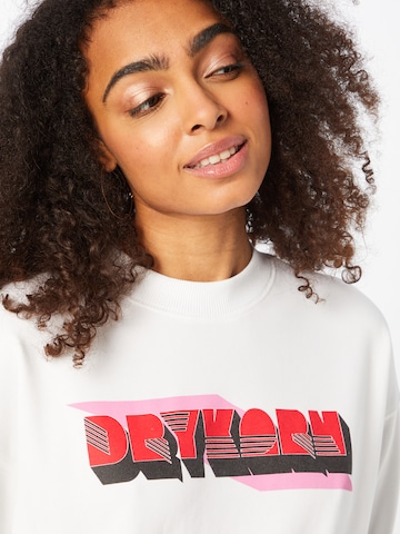 DRYKORN Sweatshirt 'RESALI' in White