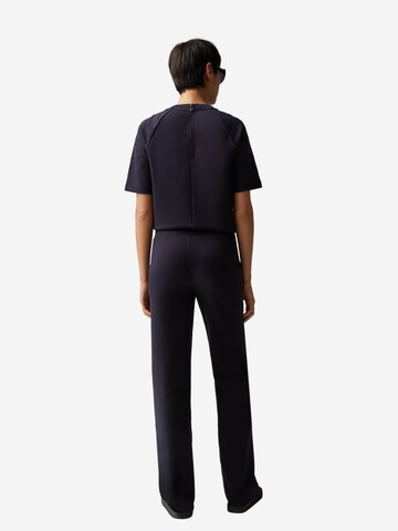 BOGNER Wide Leg Hose in Blau