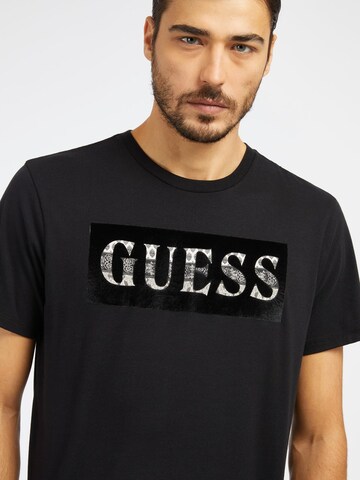 GUESS T-shirt i svart