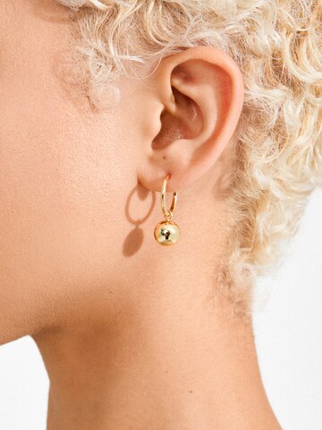 PilgrimNaušnice 'Air' - zlatna boja