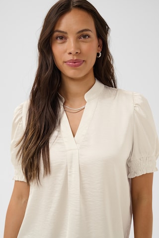 SAINT TROPEZ Bluse 'Panan' in Weiß