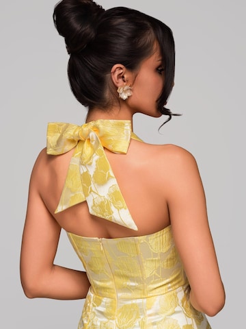 Ombre Evening dress in Yellow