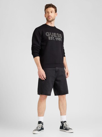 Sweat-shirt 'Beau' GUESS en noir