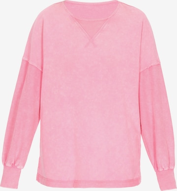 rožinė ebeeza Megztinis be užsegimo: priekis