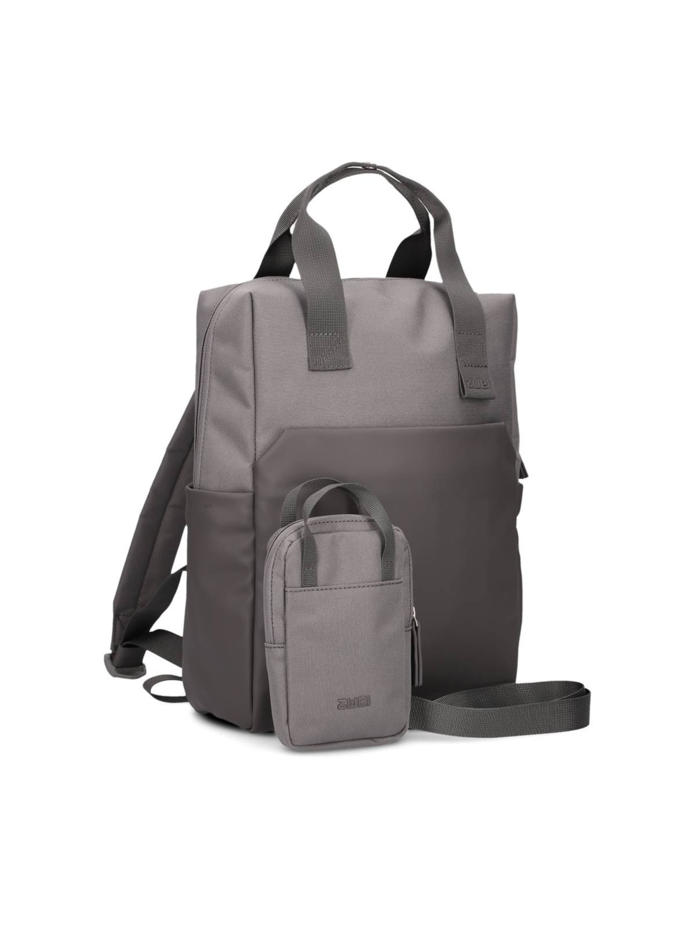 Zaino 'LOU LUR130' di ZWEI in grigio: frontale