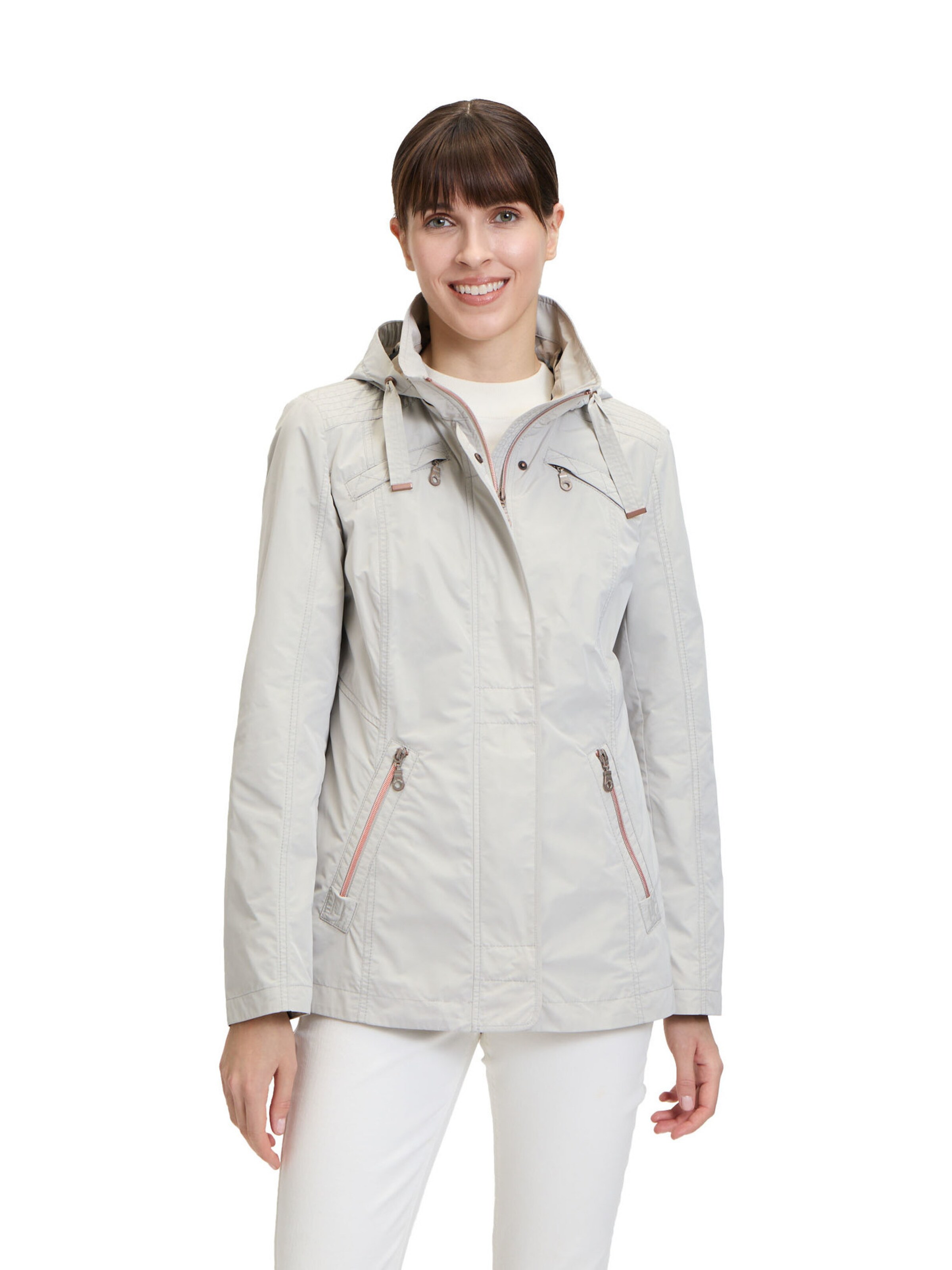 GIL BRET Tussenjas in Grijs: voorkant