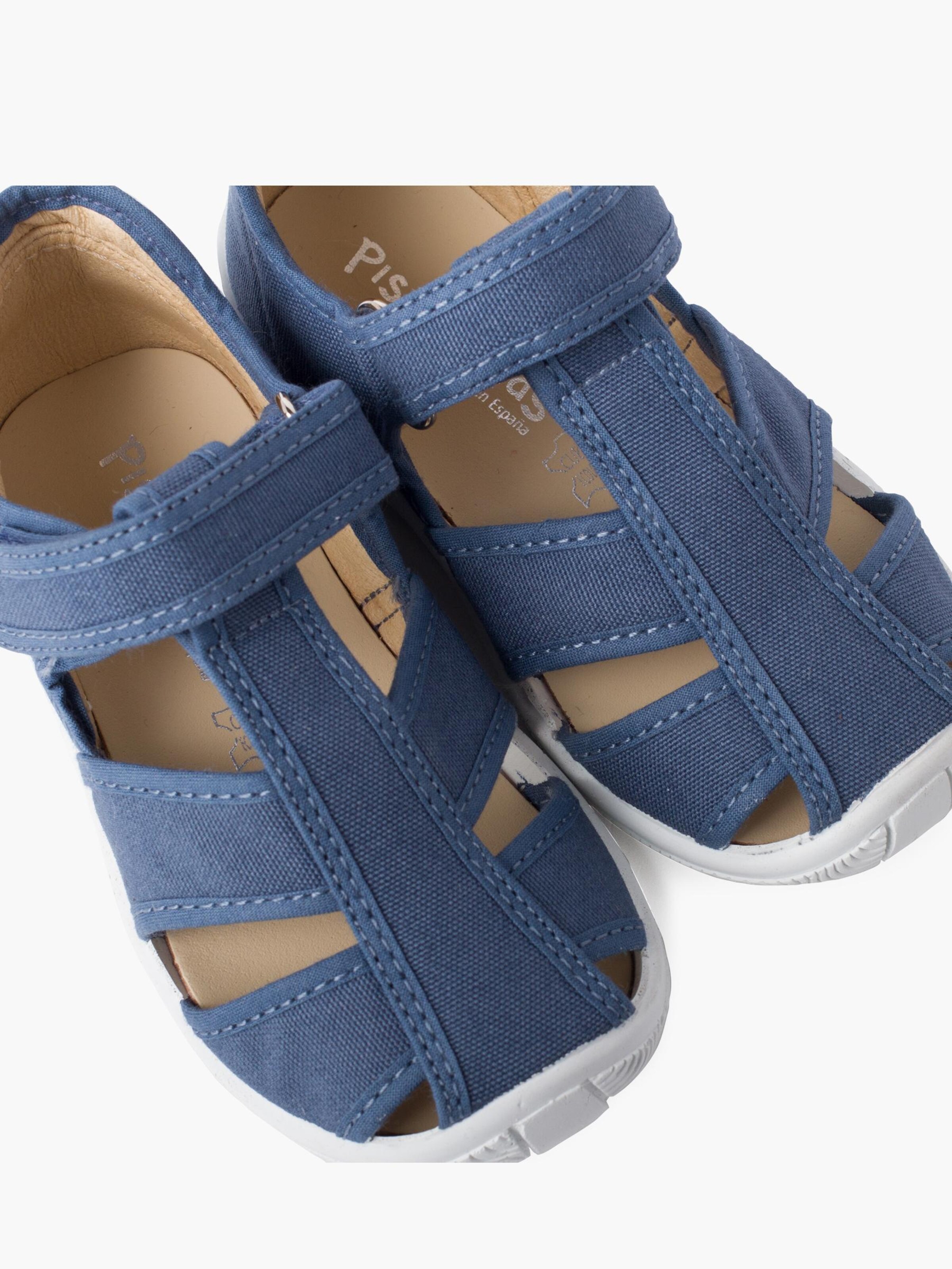 Pisamonas First-Step Shoes in Blue
