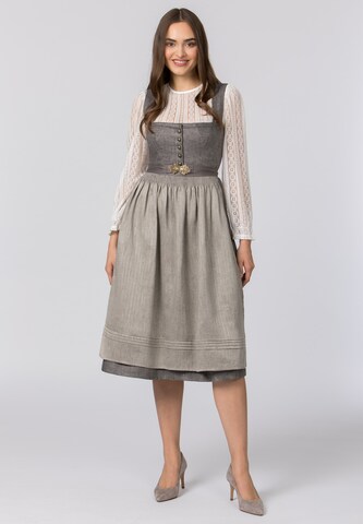 STOCKERPOINT Dirndl 'Tilda' in Grey: front