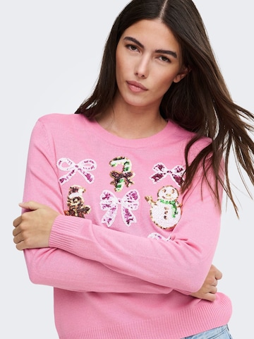 Pullover di ONLY in rosa