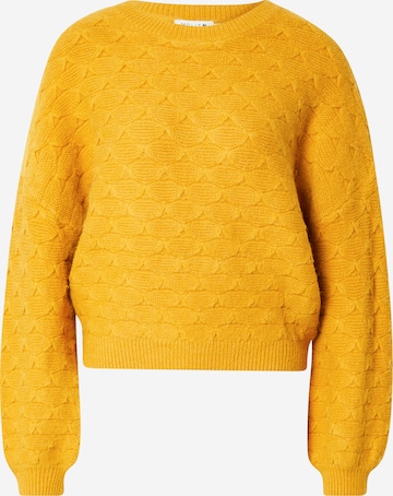 Molly BRACKEN Пуловер в жълто: отпред