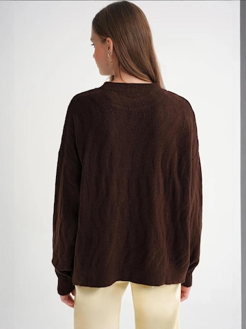 Pull-over 'Pullover' MixRay en marron