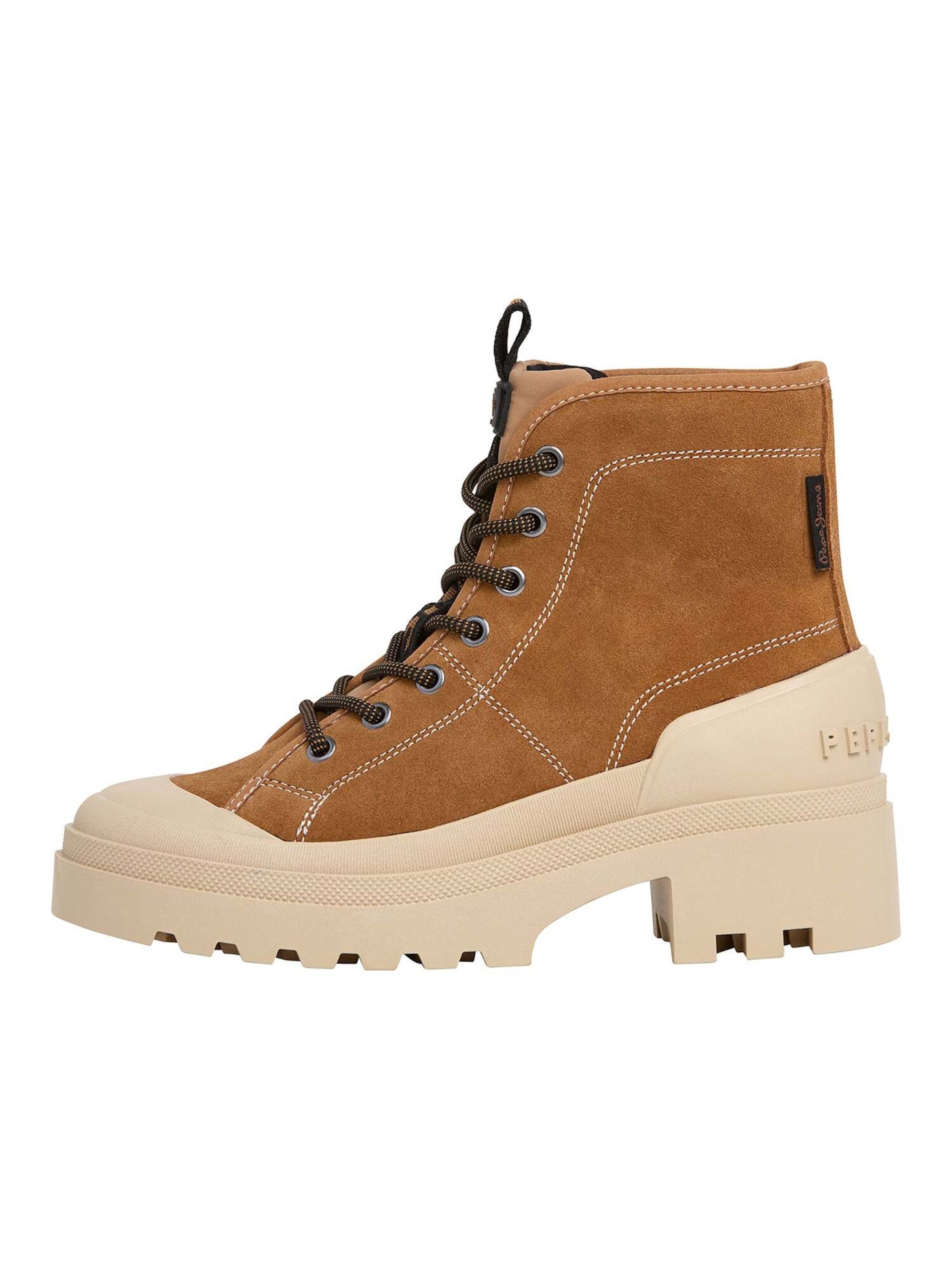 Boots 'HALE' Pepe Jeans en marron : devant