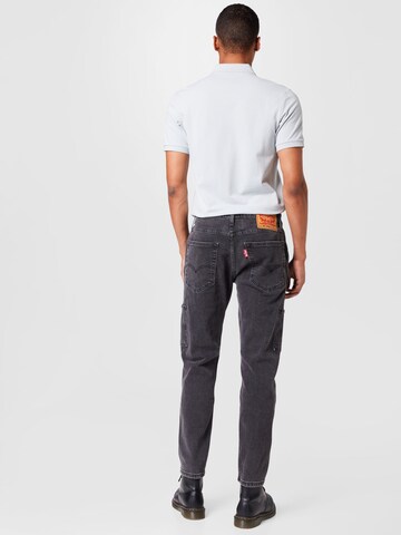 LEVI'S ® Zwężany krój Jeansy '502™ Hi Ball Utility' w kolorze szary