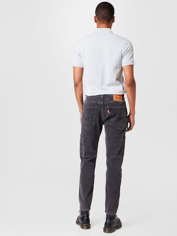 LEVI'S ® Tapered Jeans '502™ Hi Ball Utility' in Grau