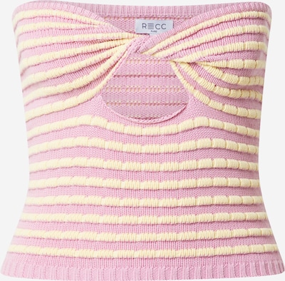 RECC Sticktop 'MARGARET' in gelb / pink, Produktansicht