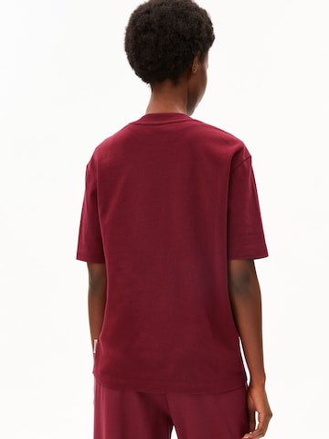 ARMEDANGELS Shirt 'ICONIC Å TARJAA' in Red