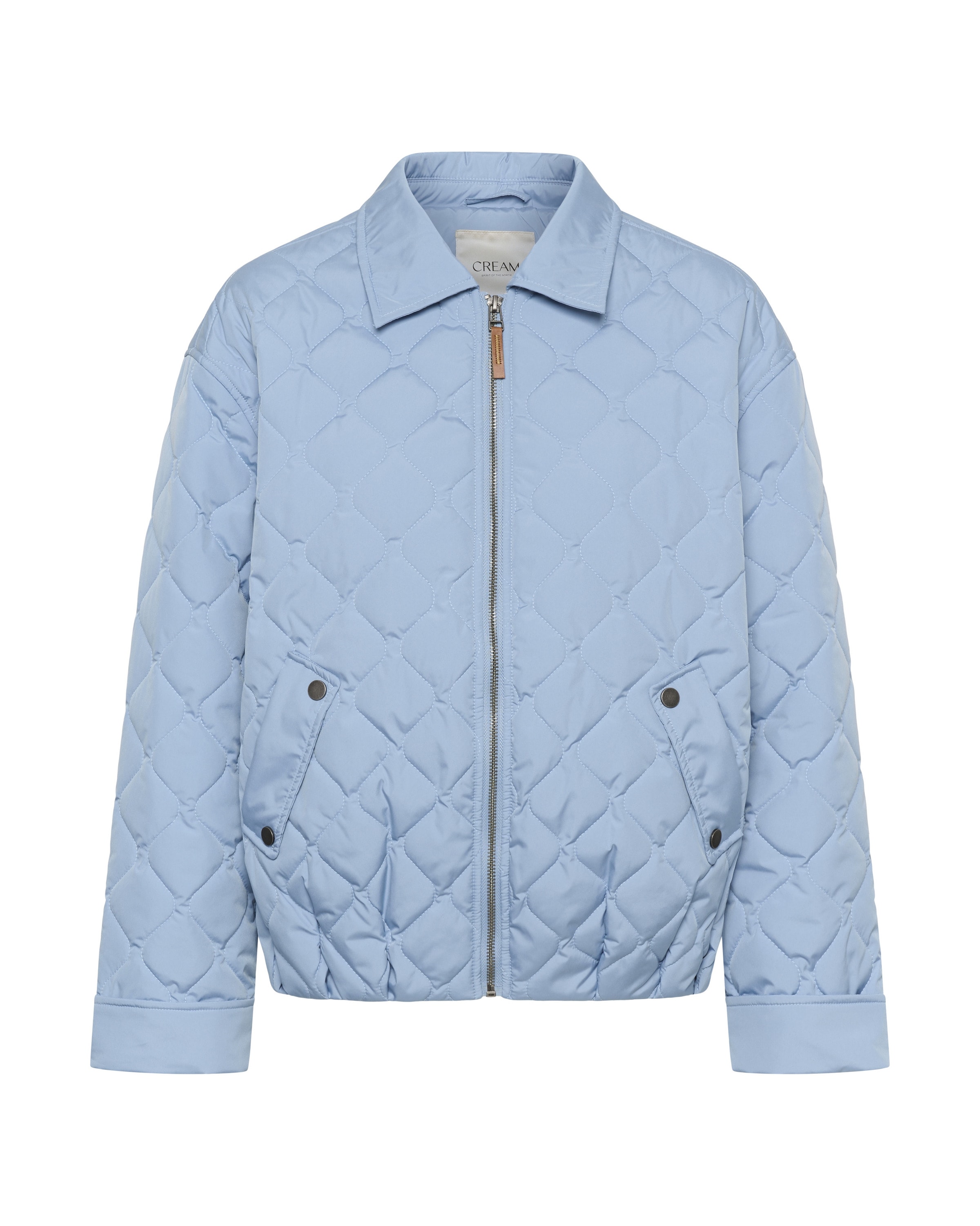 Veste mi-saison 'CRArwen' Cream en bleu : devant