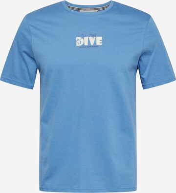 Hailys Men T-Shirt 'Marlo' in Blau: predná strana