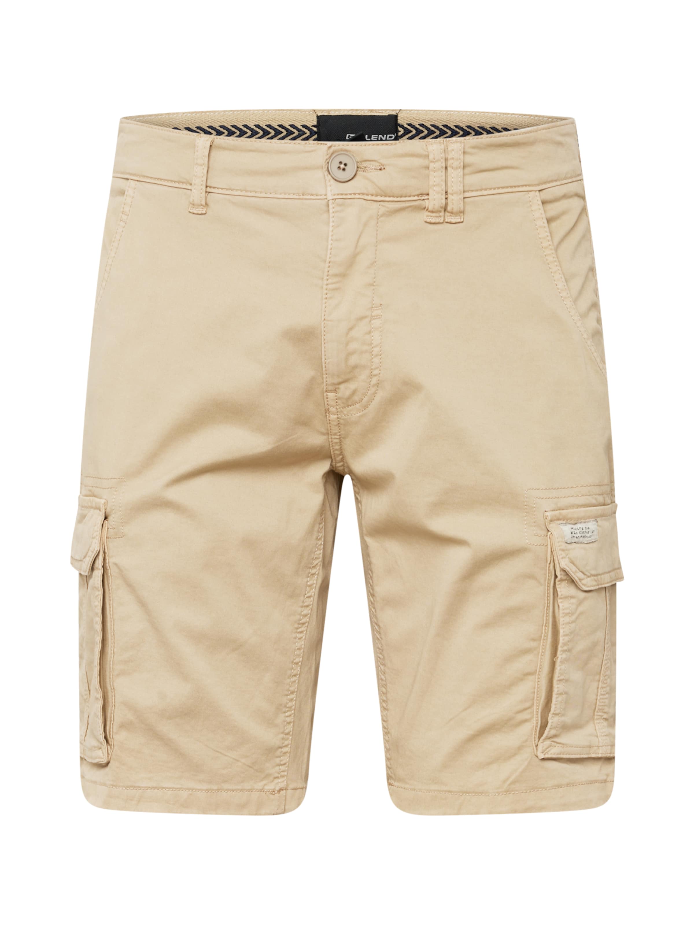 BLEND Regular Карго панталон в кафяво: отпред