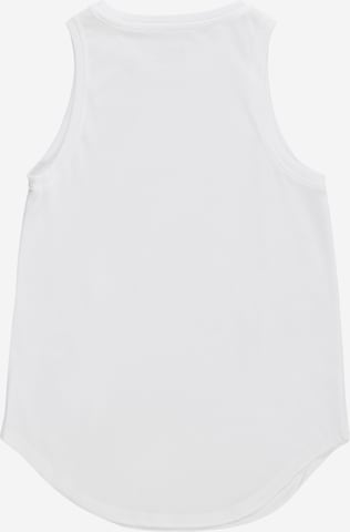 Sport top de la NIKE pe alb