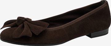 Ballerines Tamaris en marron : devant