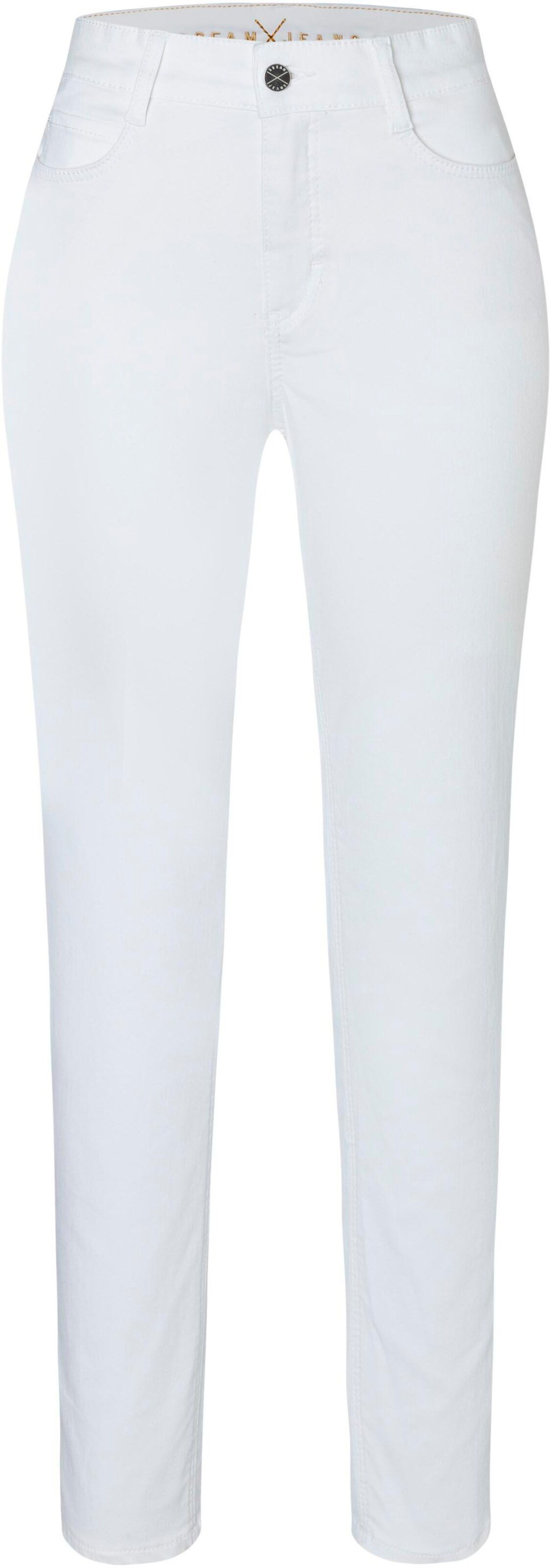 MAC Jeans 'Dream' in White: front