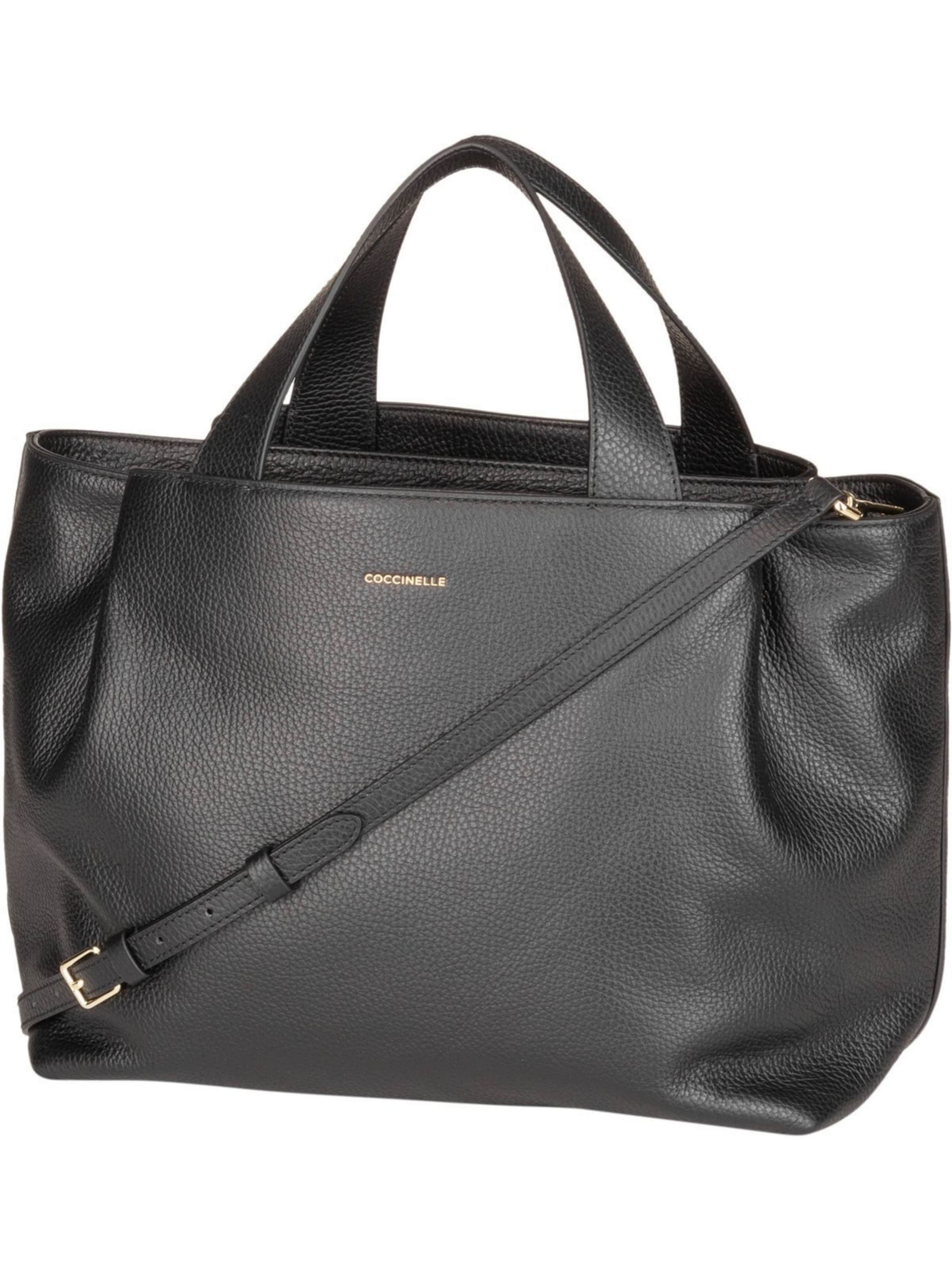 Coccinelle Handtasche 'Malory 1802' in Schwarz: Vorderseite