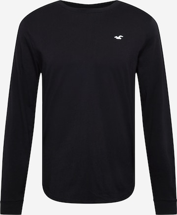 HOLLISTER T-shirt i svart: framsida