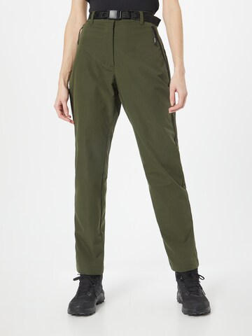 Regular Pantalon outdoor 'MARINETTE' ICEPEAK en vert : devant