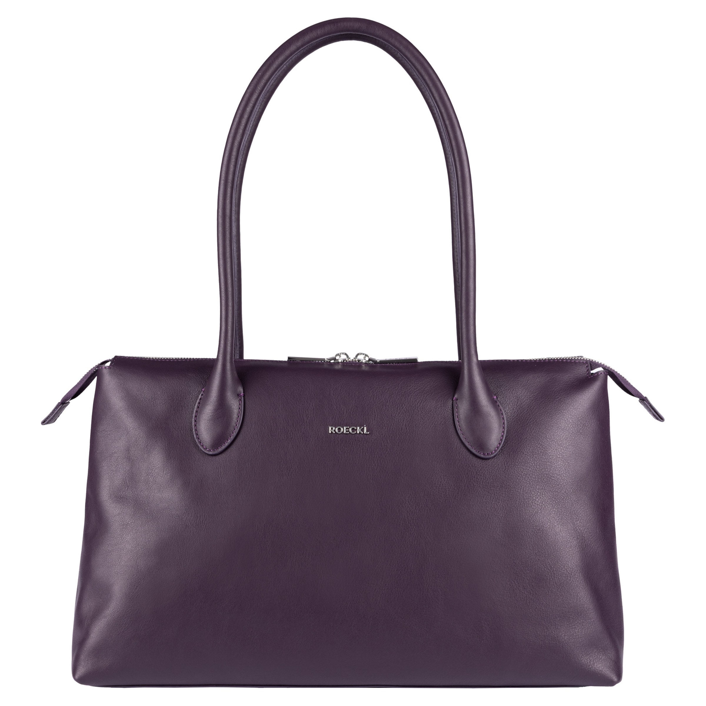 Borsa a spalla ' DAVINA HANDBAG ' di Roeckl in lilla: frontale