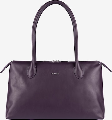 Borsa a spalla ' DAVINA HANDBAG ' di Roeckl in lilla: frontale