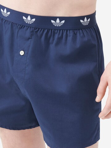 ADIDAS ORIGINALS Boxershorts ' Comfort Cotton Woven ' in Blauw