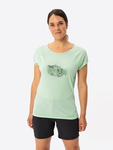 VAUDE Performance shirt 'Tekoa II' in Green: front