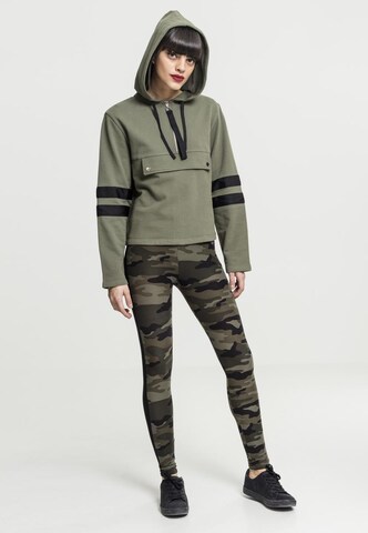 Urban Classics Sweatshirt in Groen