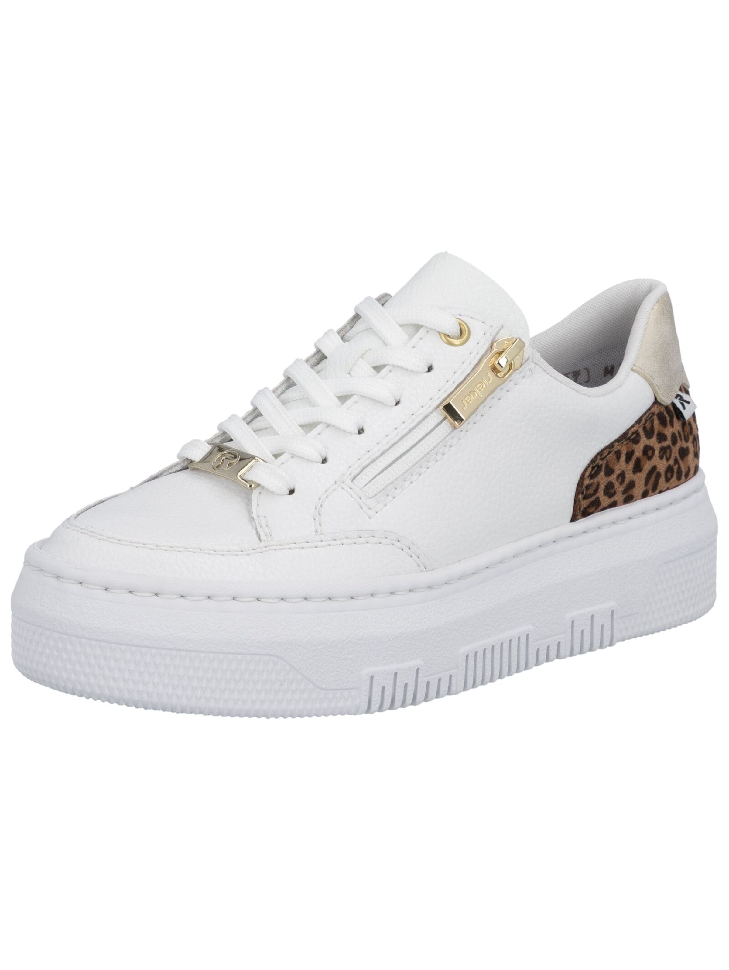 Baskets basses Rieker en blanc